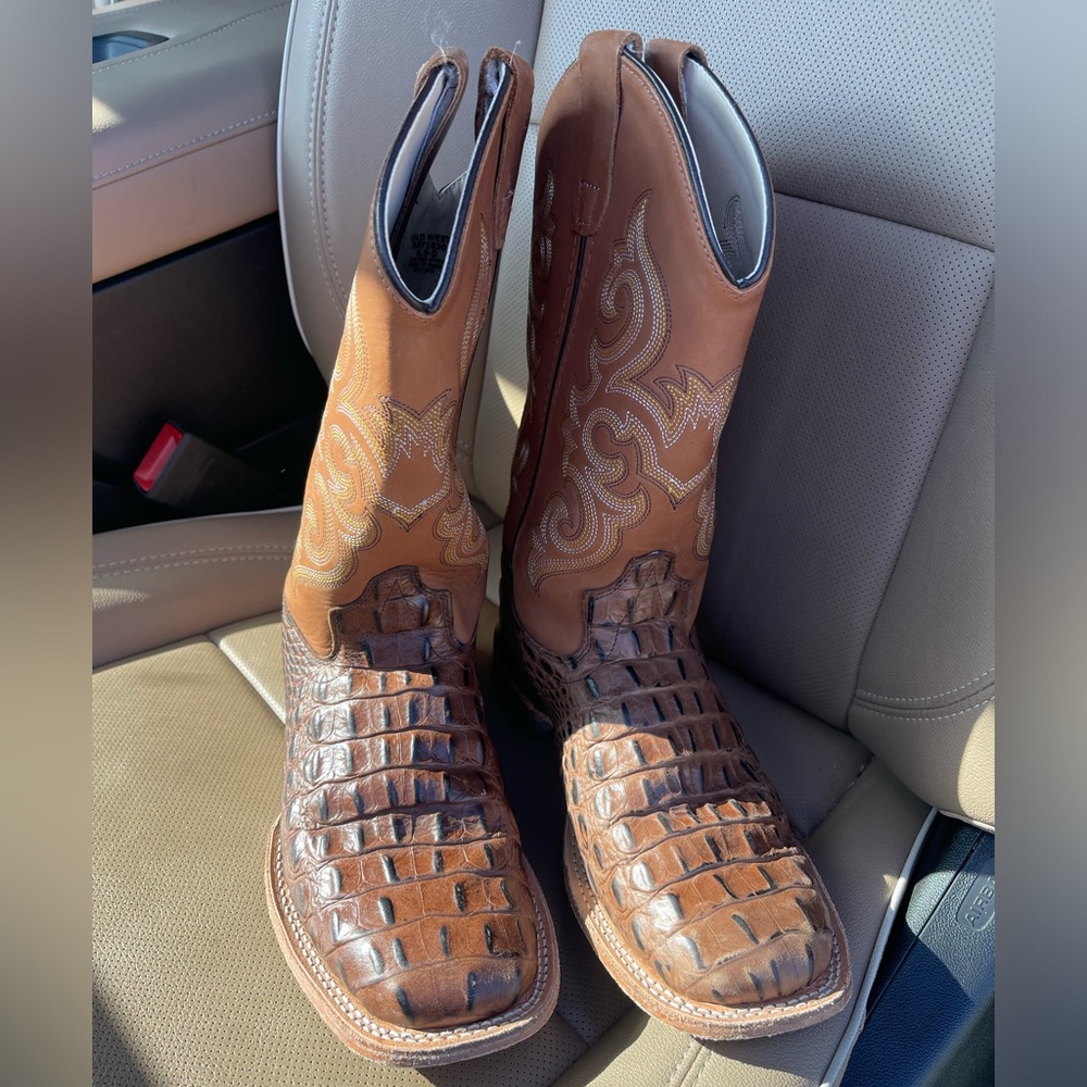 Old West cowboy boots